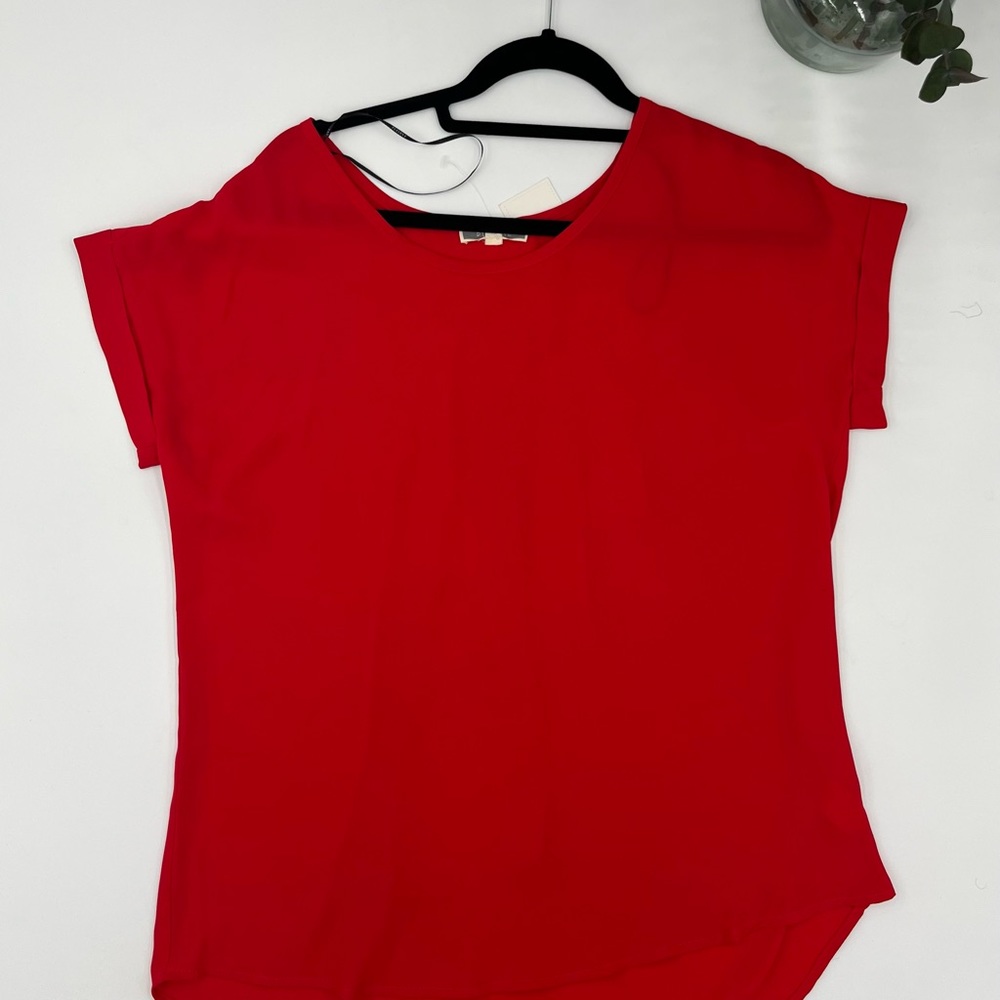 Pleione Woman’s Size Small Short Sleve blouse